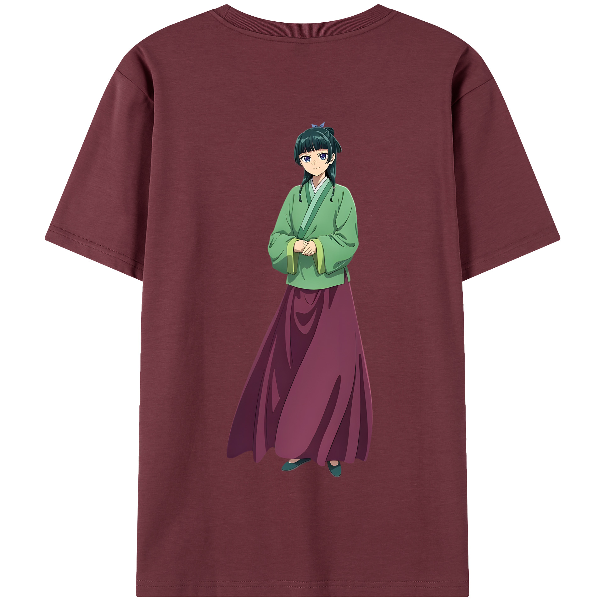 （画像用） 薬屋のひとりごと The Apothecary Diaries 綿100％半袖Tシャツ（背面プリント）